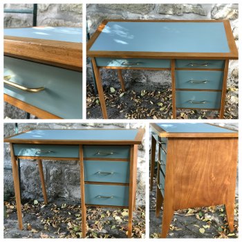 Petit bureau vintage années 50