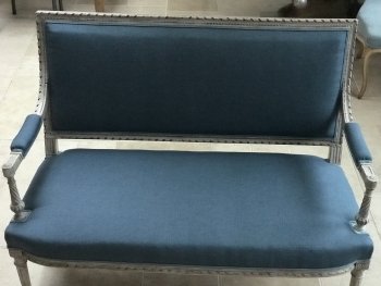 Banquette Louis XVI