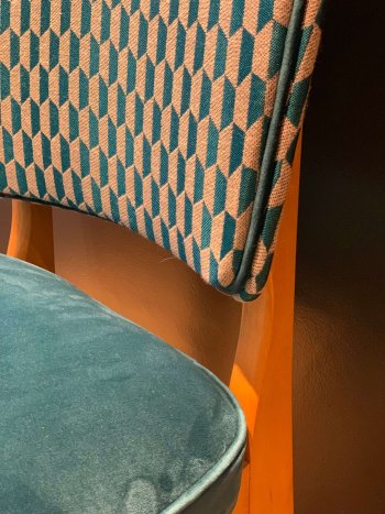 Chaise années 50 restaurée – Image 3
