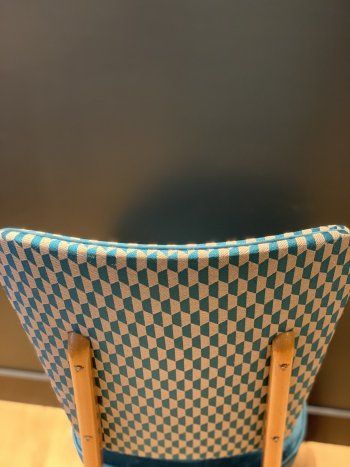 Chaise années 50 restaurée – Image 2